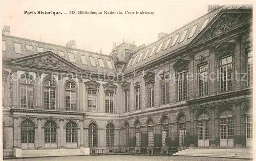 AK / Ansichtskarte Bibliothek Library Paris Bibliotheque Nationale  Kat. Gebaeude