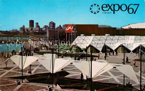 AK / Ansichtskarte Exposition Universelle Internationale Montreal 1967 Ile Sainte Helene 