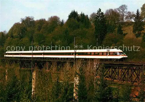 AK / Ansichtskarte Eisenbahn Elektro Schnelltriebwagen 403 404 Deutsche Bundesbahn Moehren Kat. Eisenbahn