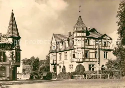 AK / Ansichtskarte Heiligenstadt Eichsfeld Hotel Traube  Kat. Heiligenstadt