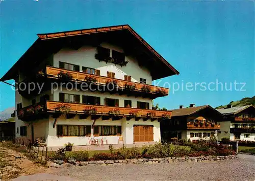 AK / Ansichtskarte Kitzbuehel Tirol Pension Toni Sailer  Kat. Kitzbuehel