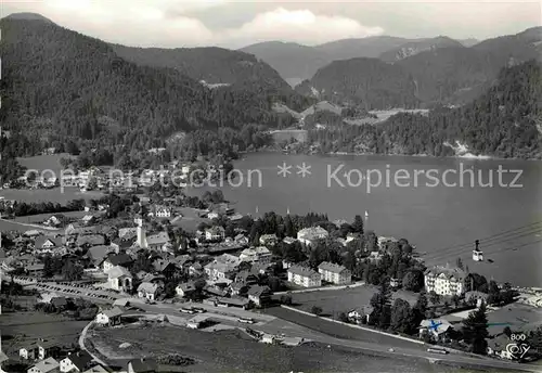 AK / Ansichtskarte St Gilgen Salzkammergut Luftseilbahn Zwoelferhorn Kat. St Gilgen Wolfgangsee