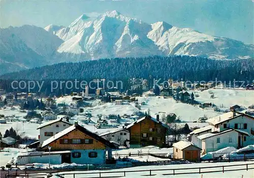 AK / Ansichtskarte Flims Waldhaus Winterpanorama mit Signina Alpen Kat. Flims Waldhaus