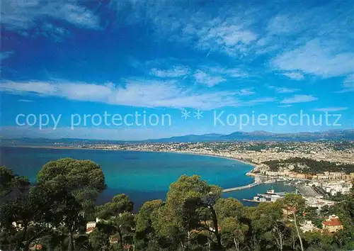 AK / Ansichtskarte Nice Alpes Maritimes Panorama Cote d Azur Kat. Nice