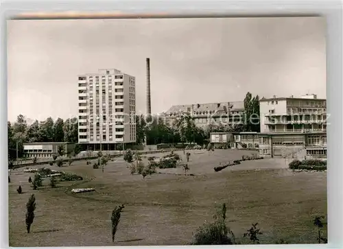 AK / Ansichtskarte Giessen Lahn Schwestern Hochhaus mit Albert Jesionek Krankenhaus Kat. Giessen