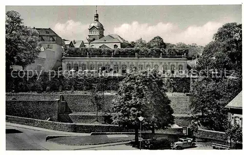 AK / Ansichtskarte Weilburg Lahn Am Schlossgarten