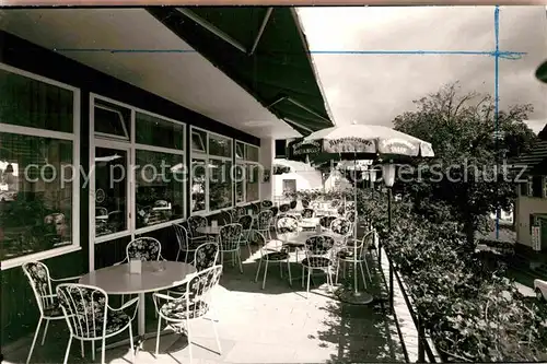 AK / Ansichtskarte Kniebis Freudenstadt Cafe Hauser Terrasse Kat. Freudenstadt