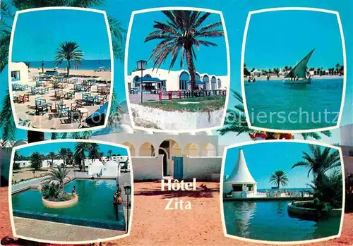 AK / Ansichtskarte Zarzis Hotel Zita Swimming Pool Strand Kat. Tunesien