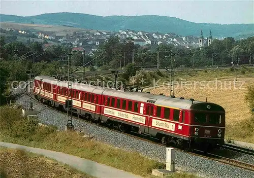 AK / Ansichtskarte Eisenbahn Elektro Triebwagen 455402 5 Deutsche Bundesbahn  Kat. Eisenbahn