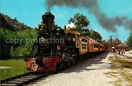 AK / Ansichtskarte Lokomotive Georgia s Stone Mountain Scenic Railroad s General II  Kat. Eisenbahn
