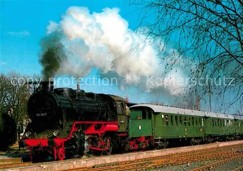 AK / Ansichtskarte Lokomotive Gueterzug Lokomotive 563007 Deutsche Museums Eisenbahn  Kat. Eisenbahn