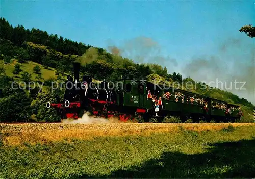 AK / Ansichtskarte Lokomotive Historischer Dampfzug Achern Ottenhoefen  Kat. Eisenbahn
