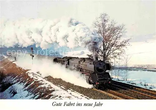 AK / Ansichtskarte Lokomotive Schnellzug Lokomotive 001111 Deutsche Bundesbahn  Kat. Eisenbahn