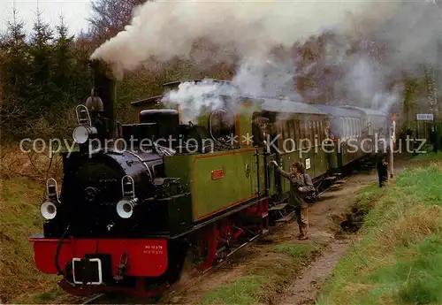 AK / Ansichtskarte Lokomotive Hermann Erste Museums Eisenbahn Deutschland  Kat. Eisenbahn