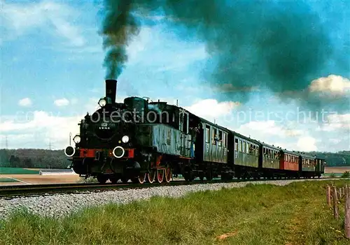 AK / Ansichtskarte Lokomotive Dampflokomotive 11 Museumszug GES  Kat. Eisenbahn