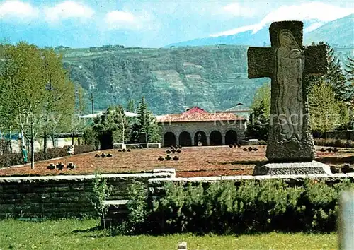 AK / Ansichtskarte Friedhof Deutscher Soldatenfriedhof Meran Italien  Kat. Tod