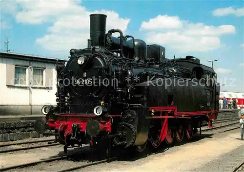 AK / Ansichtskarte Lokomotive Dampf Gueterzuglokomotive 942105 Deutsche Reichsbahn  Kat. Eisenbahn