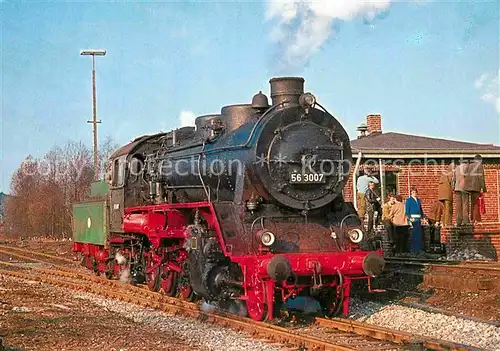 AK / Ansichtskarte Lokomotive Dampf Gueterzuglokomotive 563007 Deutsche Museums Eisenbahn Kat. Eisenbahn