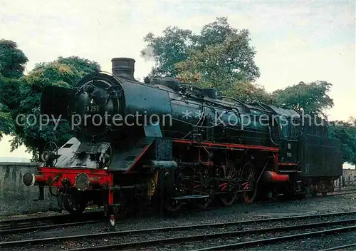 AK / Ansichtskarte Lokomotive Dampf Personenzuglokomotive 39255 Deutsche Bundesbahn  Kat. Eisenbahn