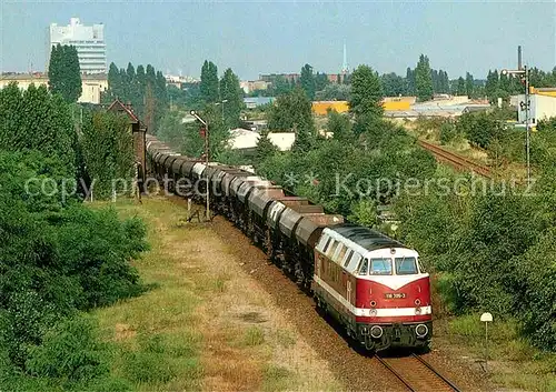 AK / Ansichtskarte Lokomotive Diesel Streckenlokomotive 118705 3 Deutsche Reichsbahn  Kat. Eisenbahn