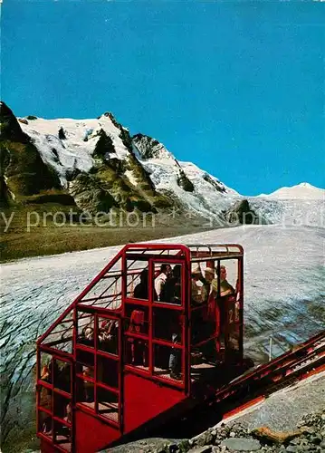 AK / Ansichtskarte Zahnradbahn Grossglockner Pasterzengletscher  Kat. Bergbahn