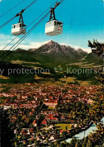 AK / Ansichtskarte Seilbahn Nordkettenbahn Innsbruck  Kat. Bahnen