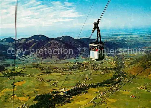 AK / Ansichtskarte Seilbahn Rauschberg Ruhpolding Chiemgau  Kat. Bahnen