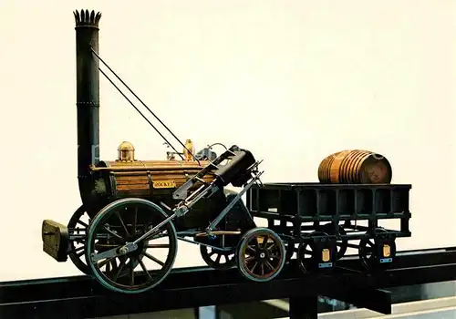 AK / Ansichtskarte Lokomotive Rocket 1829 Kat. Eisenbahn