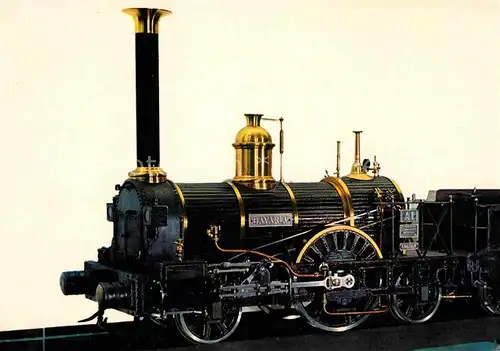 AK / Ansichtskarte Lokomotive Bavaria 1844 Kat. Eisenbahn