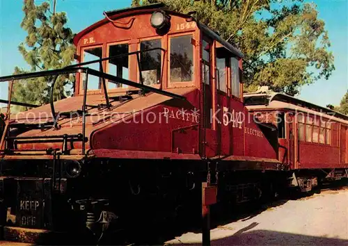 AK / Ansichtskarte Lokomotive Pacific Electric Eisenbahn 1902  Kat. Eisenbahn