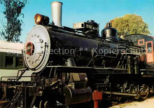 AK / Ansichtskarte Lokomotive Santa Fe Eisenbahn 1899 Kat. Eisenbahn