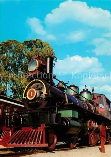 AK / Ansichtskarte Lokomotive Western Pacific Eisenbahn 1864 Kat. Eisenbahn