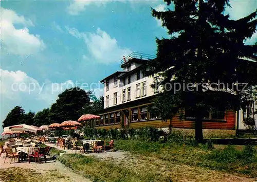 AK / Ansichtskarte Walkenried Berghotel Stoeberhai  Kat. Walkenried