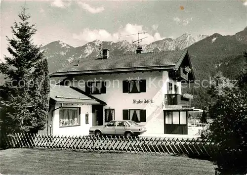 AK / Ansichtskarte Wallgau Haus Stubaiblick  Kat. Wallgau