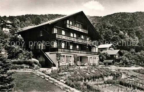 AK / Ansichtskarte Oberhofen Thunersee Pension Chalet Erni  Kat. Oberhofen Thunersee