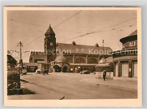 AK / Ansichtskarte Giessen Lahn Bahnhof Kat. Giessen