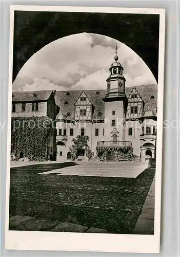 AK / Ansichtskarte Weilburg Lahn Schlosshof
