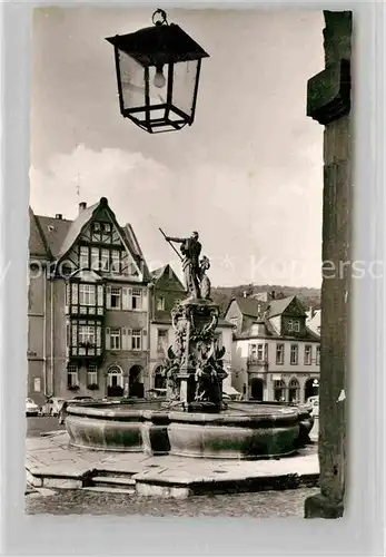 AK / Ansichtskarte Weilburg Lahn Brunnen