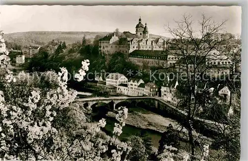 AK / Ansichtskarte Weilburg Lahn Schloss Bruecke