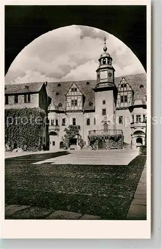 AK / Ansichtskarte Weilburg Lahn Schlosshof