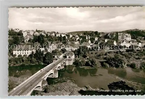 AK / Ansichtskarte Weilburg Lahn Lahnbruecke 