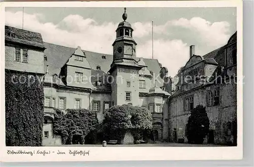 AK / Ansichtskarte Weilburg Lahn Schlosshof