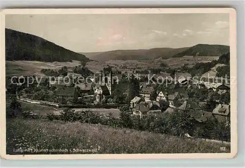 AK / Ansichtskarte Klosterreichenbach Panorama Kat. Baiersbronn