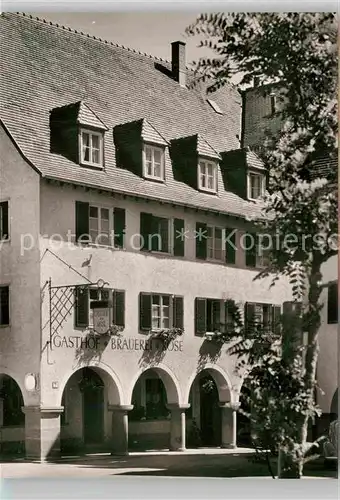 AK / Ansichtskarte Freudenstadt Gasthof Brauerei Rose Kat. Freudenstadt