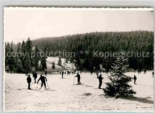 AK / Ansichtskarte Kniebis Freudenstadt Skipiste Kat. Freudenstadt