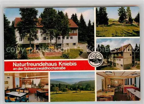 AK / Ansichtskarte Kniebis Freudenstadt Naturfreundehaus Gastraeume Kat. Freudenstadt