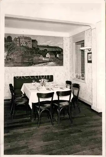 AK / Ansichtskarte Weilburg Lahn Hotel zur Traube gemuetliche Ecke