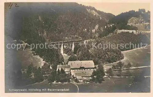 AK / Ansichtskarte Hoellsteig mit Ravennaviadukt Kat. Hinterzarten