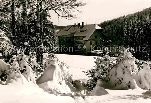 AK / Ansichtskarte Notschrei Waldhotel Kat. Todtnau