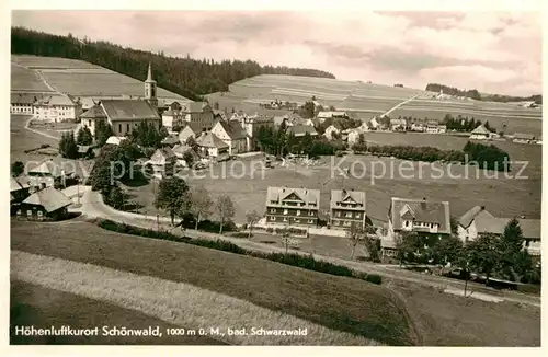 AK / Ansichtskarte Schoenwald Schwarzwald  Kat. Schoenwald im Schwarzwald